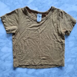 Kate Quinn Golden Yellow Baby Short Sleeve Tee